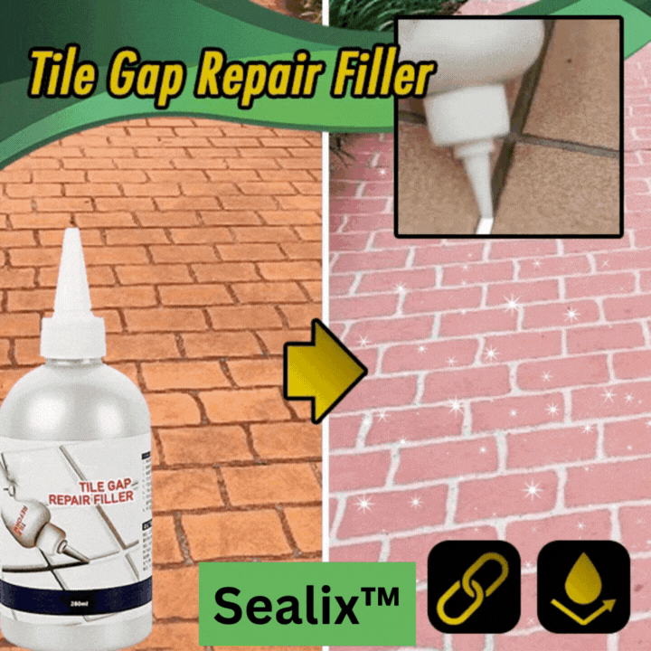 Sealix™ – Waterproof Tile Gap Repair Filler (50% Off)