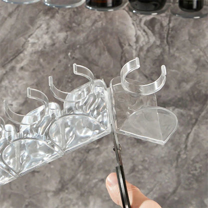 Barea™ - Clear Wall Rack for Clutter - Free Spaces (5+5 Free) - Evesbury