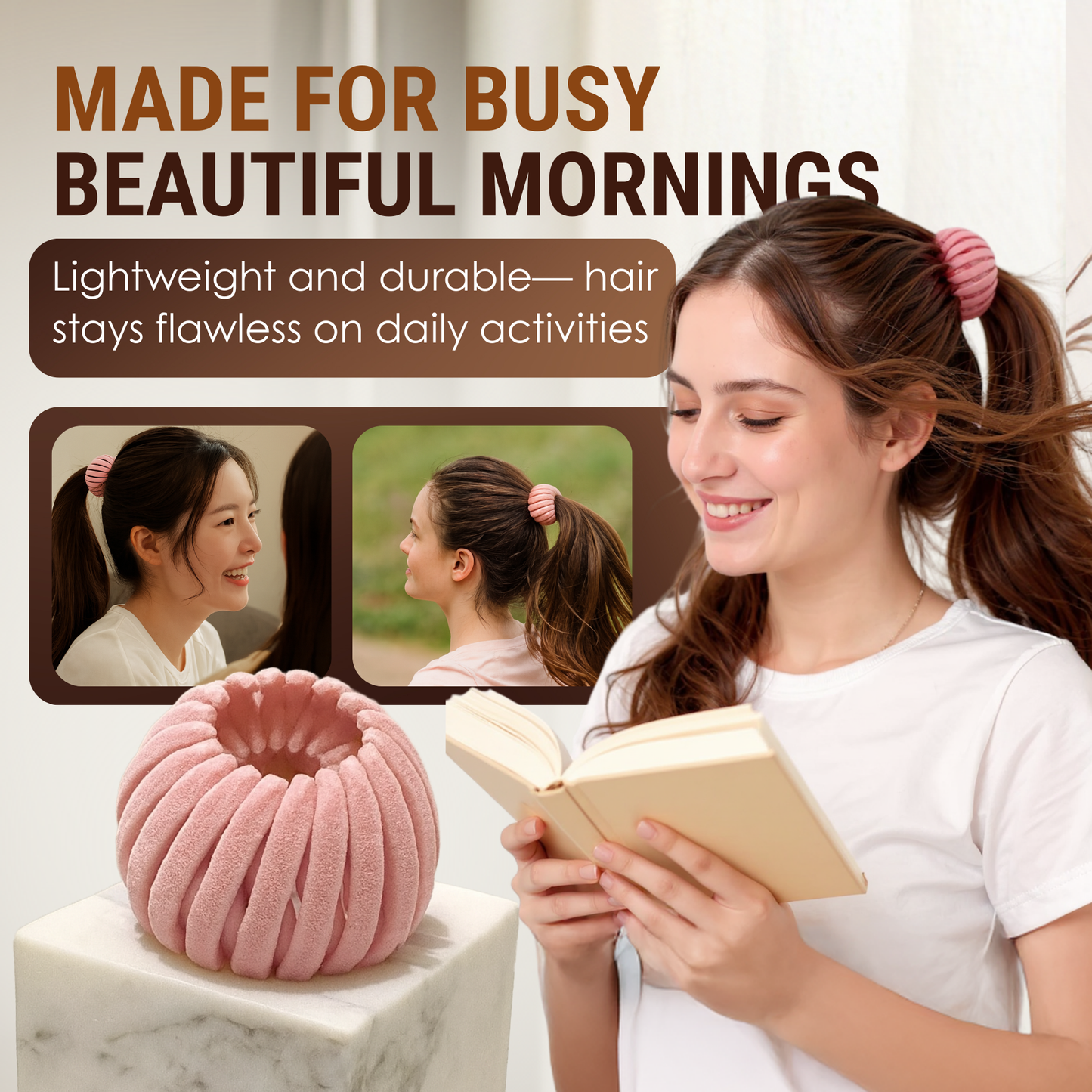 Gripiva™ – Snap-On Bird Nest Hair Clip (1+2 Free)