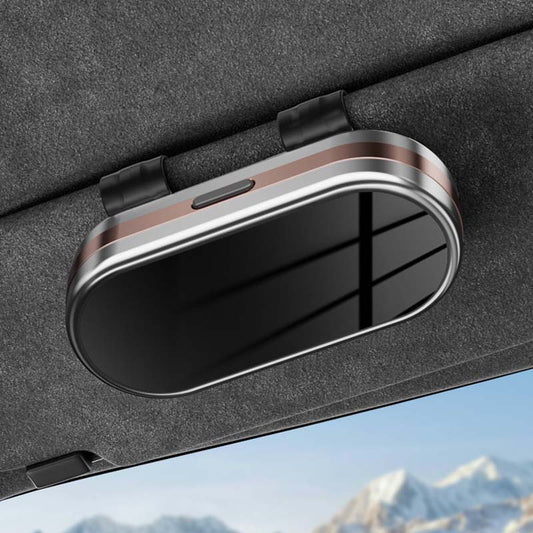 Versuto™ – Mirrored Glasses Holder for Stylish In-Car Convenience (50% Off)