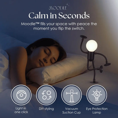 Moodle™ - Inspiring and Bright Mood LED Lamp (1+1 Free)