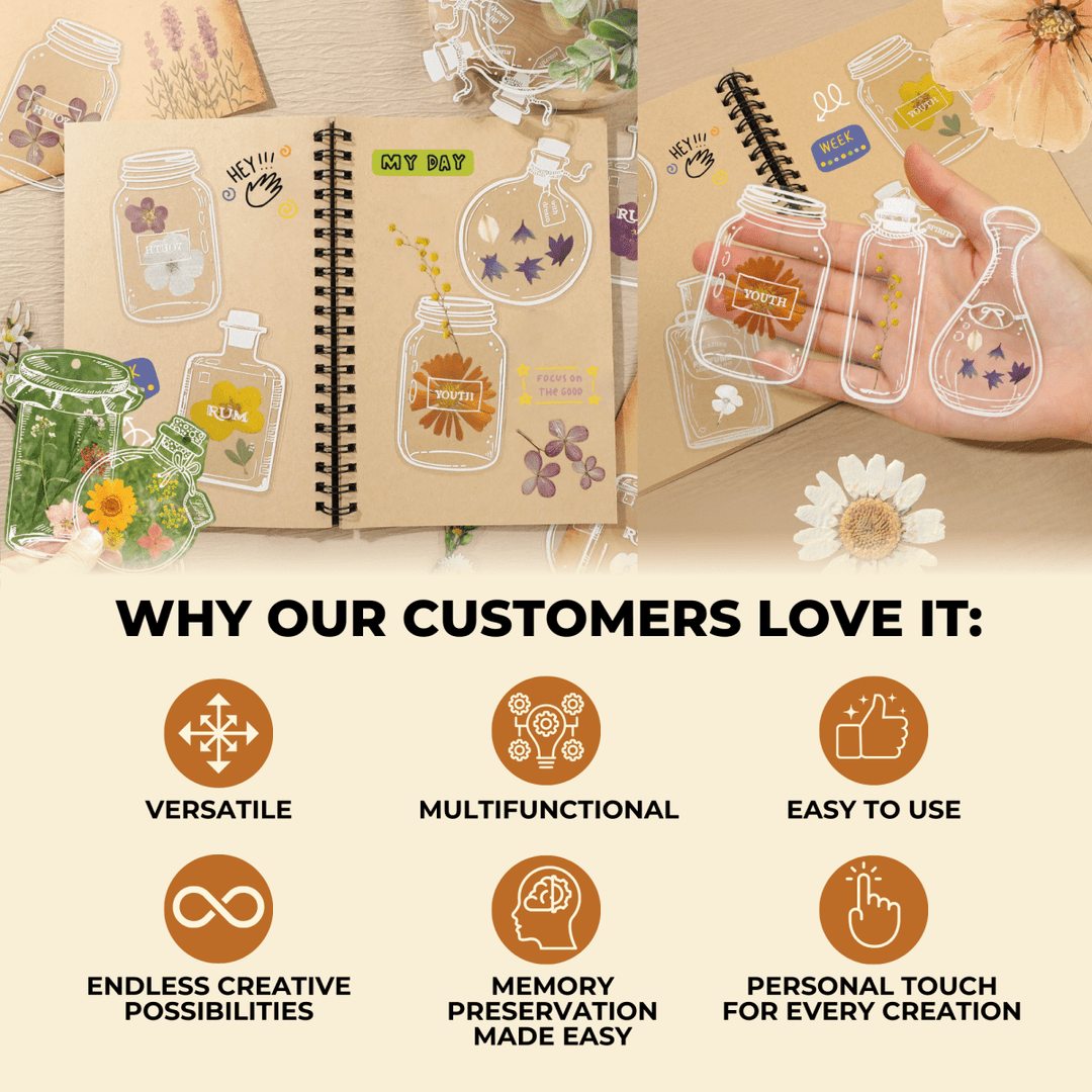 BlossomTabs™ - Perfect for Book Lovers (20+20 Free)