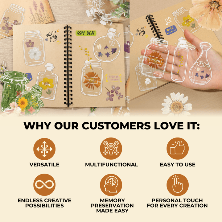 BlossomTabs™ - Perfect for Book Lovers (20+20 Free)