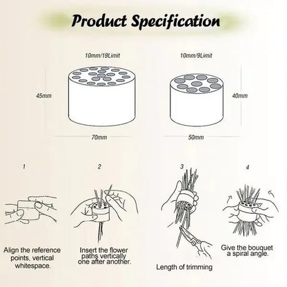 Mayfield™ - perfectly organized flower arranger (50% off) - Evesbury