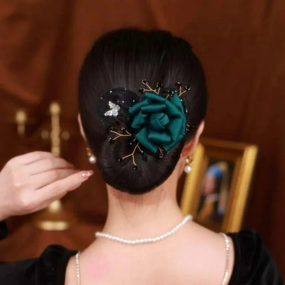 Florenza™ - Elegant Floral Hair Knots (1+1 Free) - Evesbury