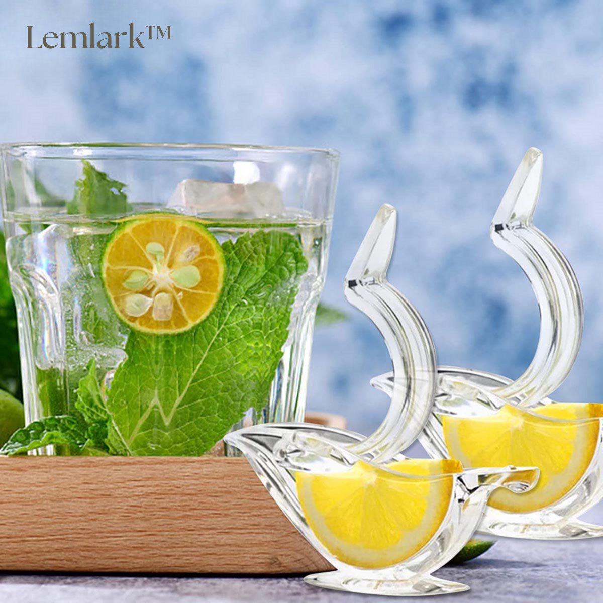 Lemlark™ – Citrus Juice Dispenser for Fresh Flavor (1+1 Free)