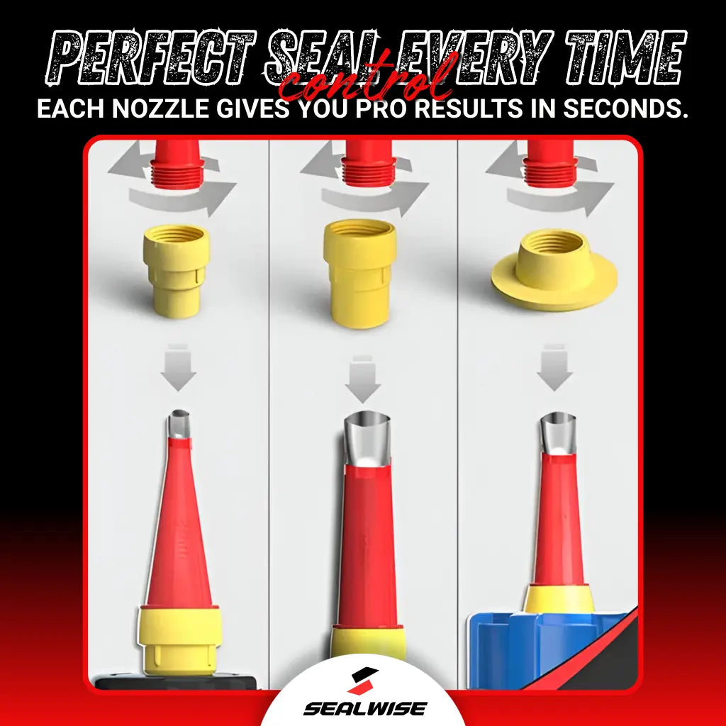 Sealwise™ – Multi-Tip Applicator Set for Smoother Sealing (50% Off)