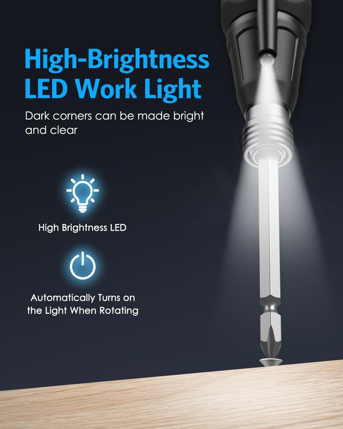 Nimbolt™ – Electric Screwdriver Set with LED Light (50% Off)