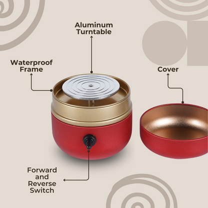 Potterly™ - Mini Pottery Wheel for Easy Home Crafting (50% Off)