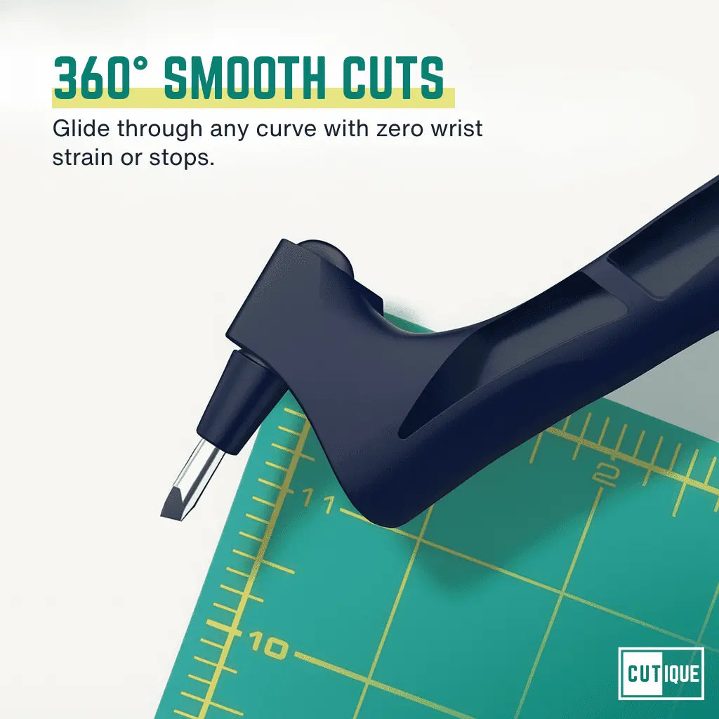 Cutique™ - DIY Precision Cutter for Perfect Spirals & Shapes 3 Heads (50% Off)