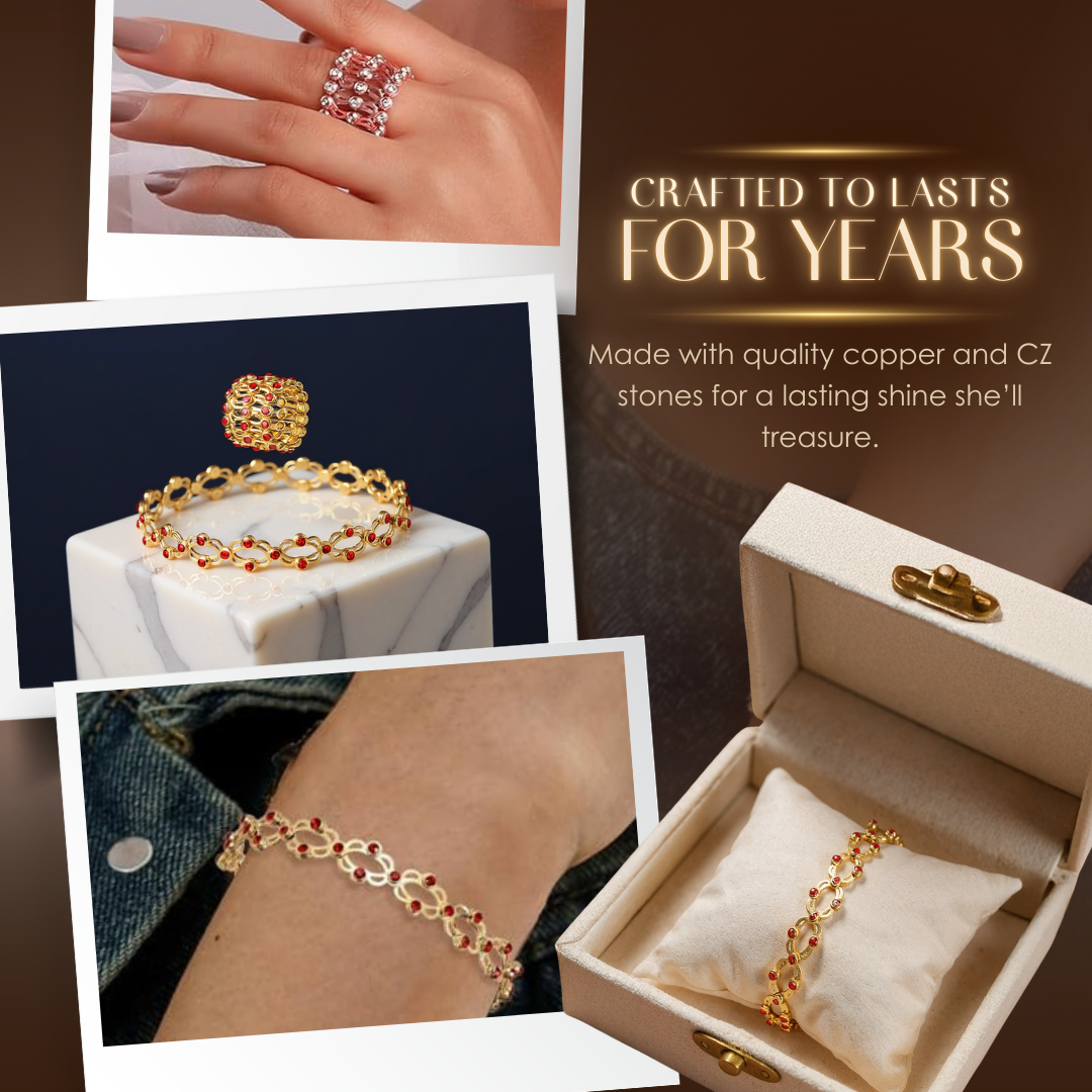 Reveria™ – Foldable Zirconia Ring to Bracelet Accessory (50% Off)
