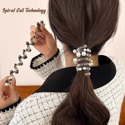 Spiréla™ – Pearl Spiral Hair Tie (50% Off)