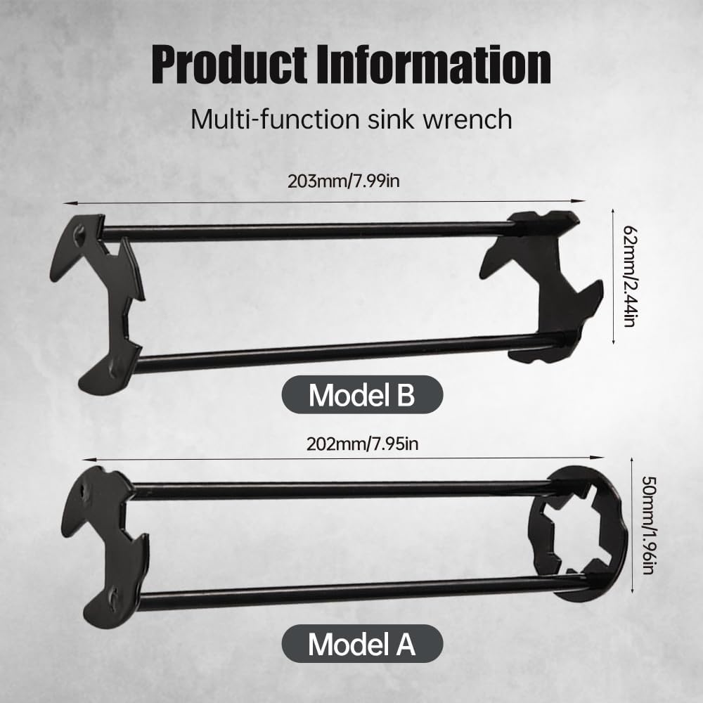 Barea™ - Multi - Function Sink Wrench for Easy Repairs (30% Off) - Evesbury