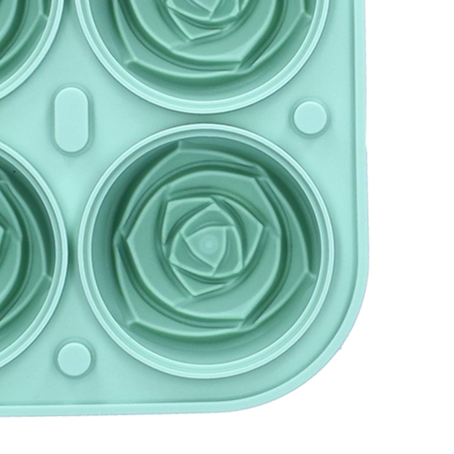 Florenza™ - 3D Rose Shape Ice Cube Molds for Pinterest - Worthy Drinks (2+1 Free) - Evesbury