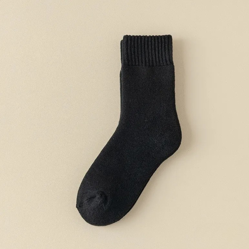 Feeluxe™ – Fleece Roll-Up Socks for Deep Warmth (1+2 Free)