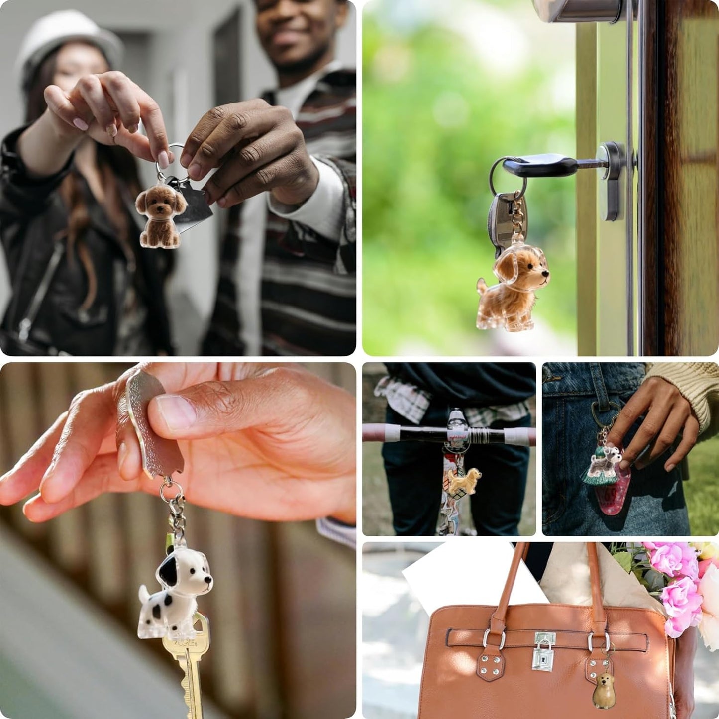 Fuzzkey™ – 2Pcs Pet Hair Storage Keychain  (50% Off)