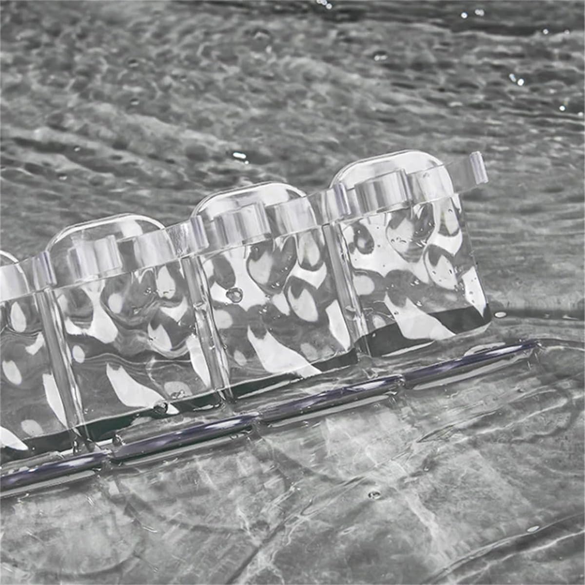 Barea™ - Clear Wall Rack for Clutter - Free Spaces (5+5 Free) - Evesbury