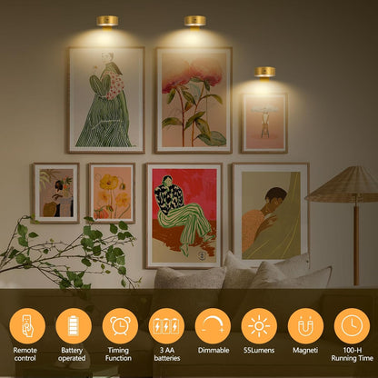 Lunel™ – Magnetic Lighting for Art Displays