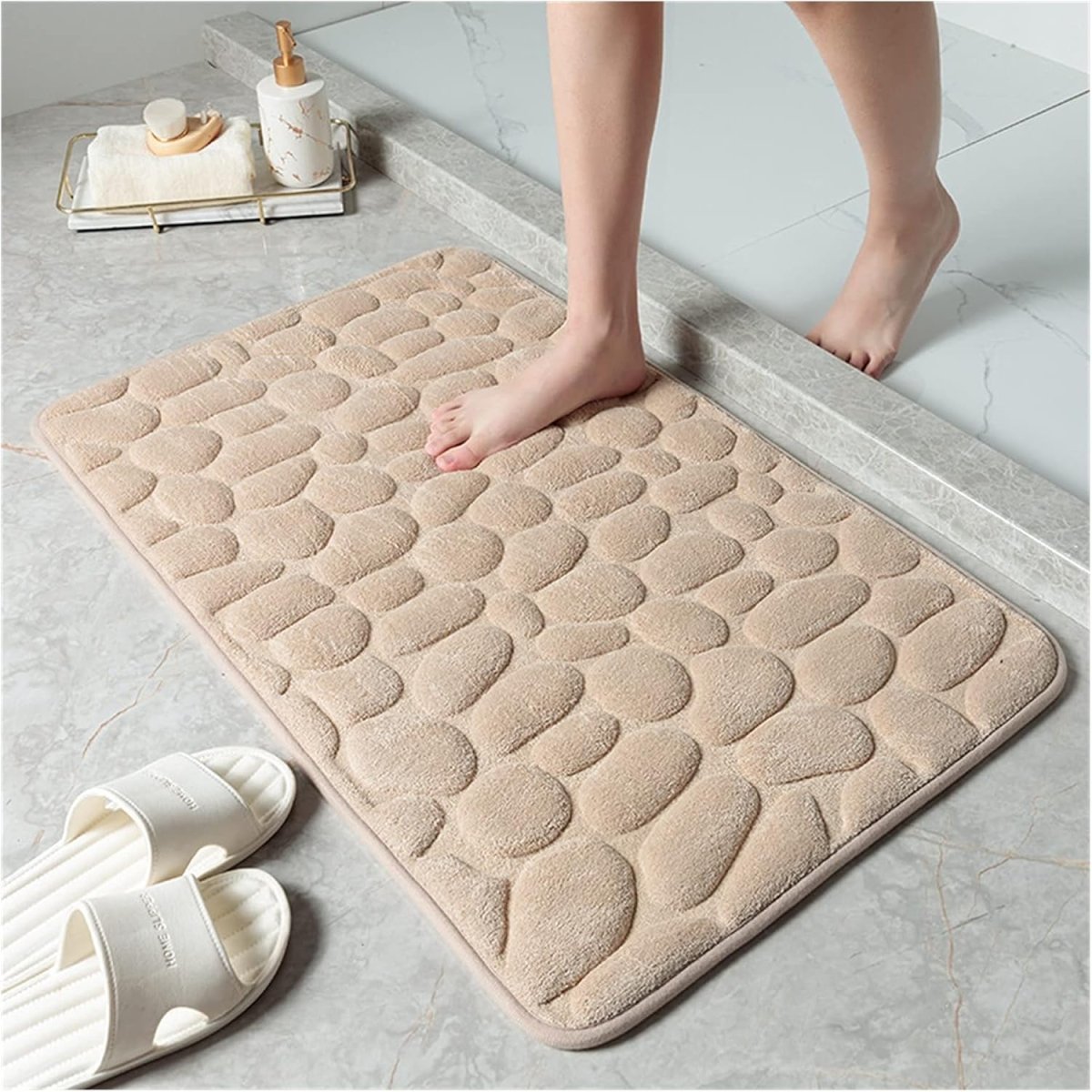 Barea™ - Anti - Slip Bath Mat for Safety and Comfort (50% Off) - Evesbury