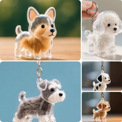 Fuzzkey™ – 2Pcs Pet Hair Storage Keychain  (50% Off)