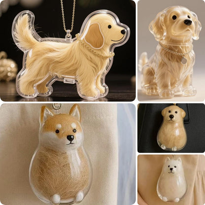 Fuzzkey™ – 2Pcs Pet Hair Storage Keychain  (50% Off)