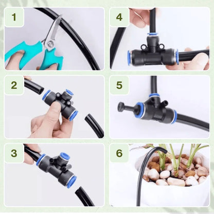 Wellgrow™ - 360° Curved Garden Automatic Irrigation System (55% Off)