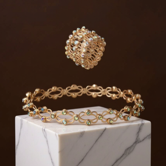 Reveria™ – Foldable Zirconia Ring to Bracelet Accessory (50% Off)
