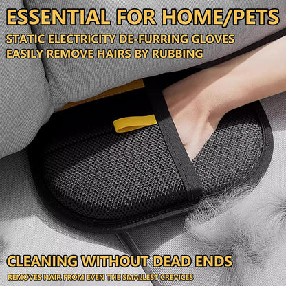 Glissfur™ – Electrostatic Glove for Pet Hair Removal (50% Off)