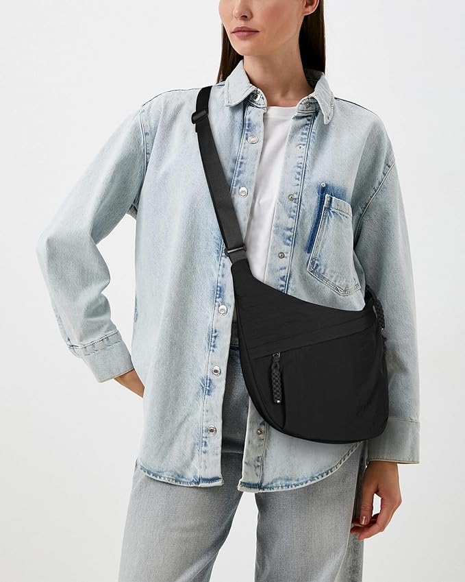 Brandary™ - Ultra - Light Nylon Crossbody Bag (50% Off) - Evesbury