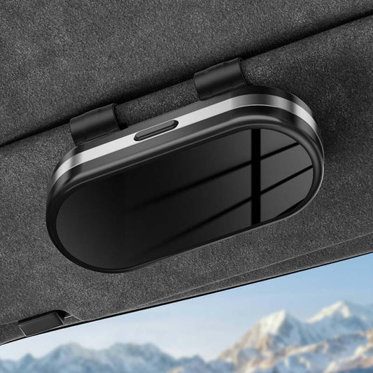 Versuto™ – Mirrored Glasses Holder for Stylish In-Car Convenience (50% Off)