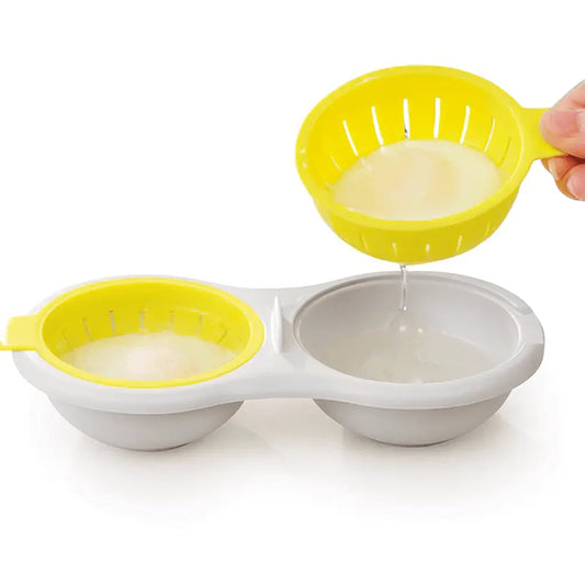 Culinara™ - Microwave Egg Poacher for Quick, Perfect Eggs (50% Off)