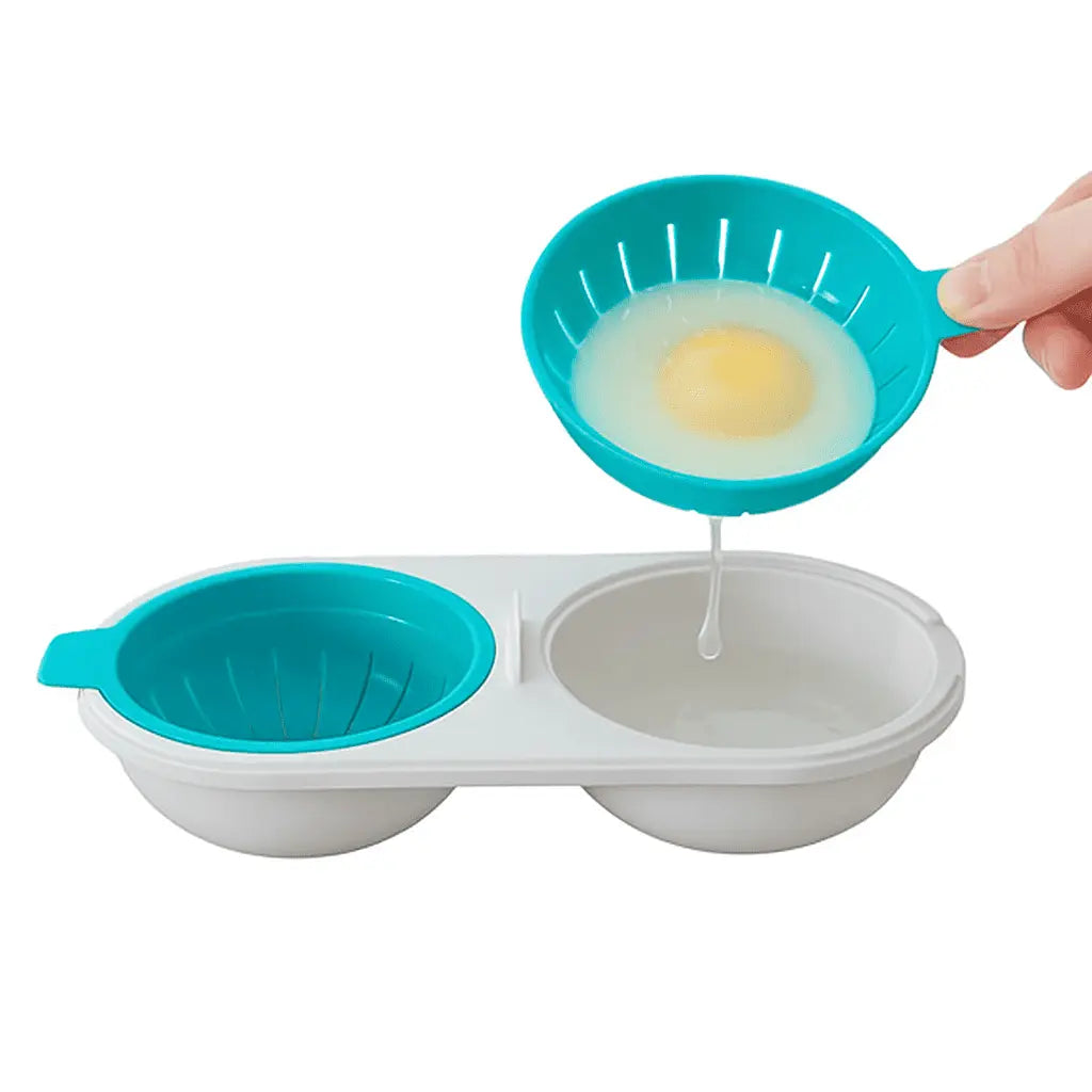 Culinara™ - Microwave Egg Poacher for Quick, Perfect Eggs (50% Off)