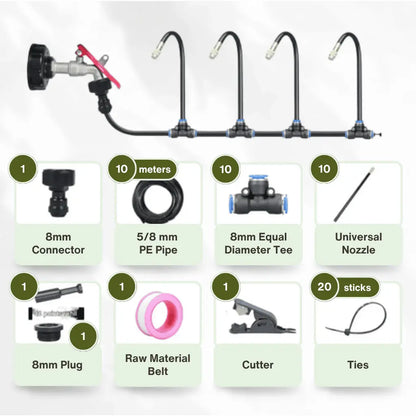 Wellgrow™ - 360° Curved Garden Automatic Irrigation System (55% Off)