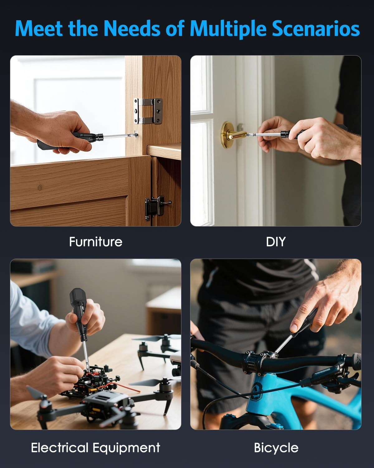 Nimbolt™ – Electric Screwdriver Set with LED Light (50% Off)