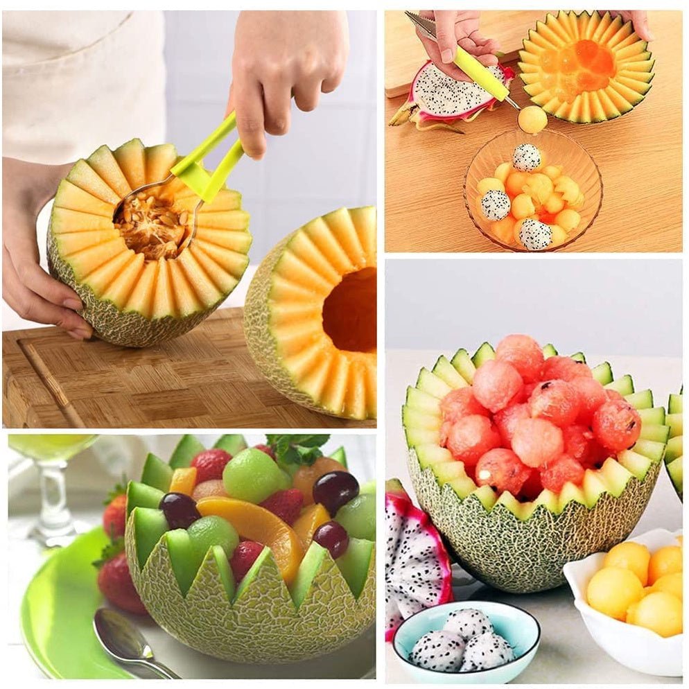 Culinara™ - 4 - in - 1 Fruit Knife for Impressive & Delicious Creations (50% Off) - Evesbury