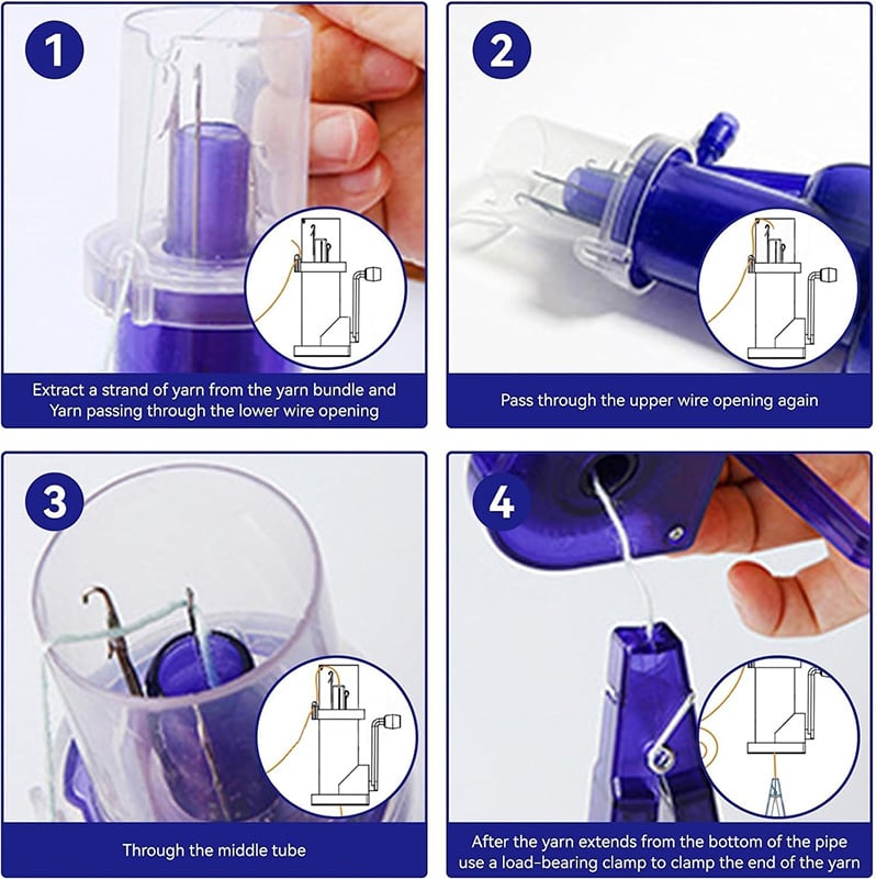 Knitto™ – Quick Cord Knitting Machine (50% Off)