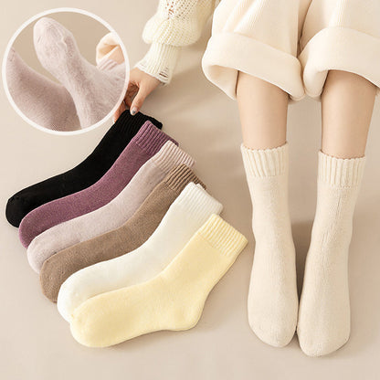 Feeluxe™ – Fleece Roll-Up Socks for Deep Warmth (1+2 Free)