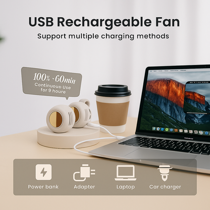 Airevo™ C920 - Portable Bladeless Fan for Quiet, Cool Air (50% Off)
