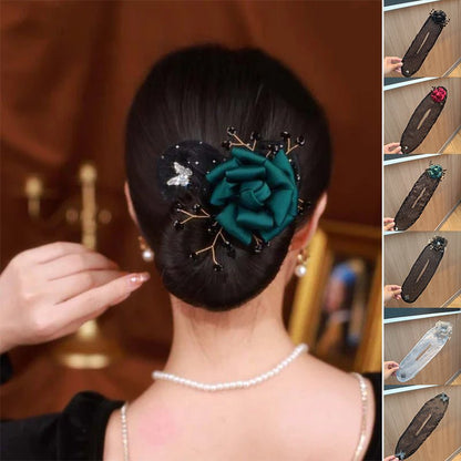 Florenza™ - Elegant Floral Hair Knots (1+1 Free) - Evesbury