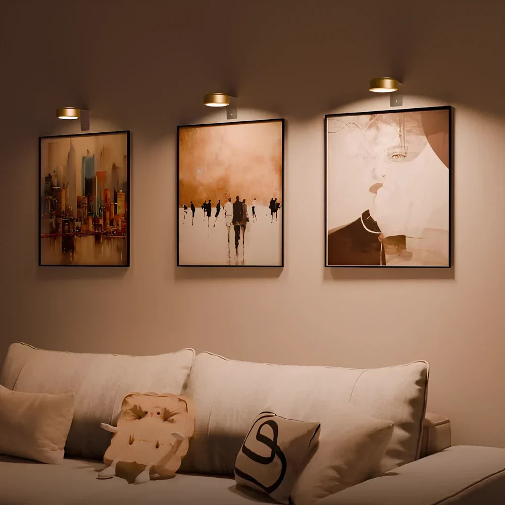 Lunel™ – Magnetic Lighting for Art Displays
