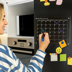 Planiva™ – Clear Acrylic Fridge Planner (50% Off)