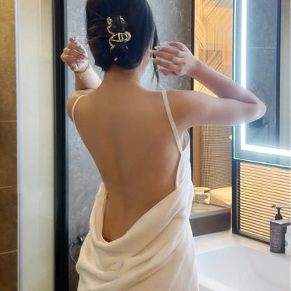 Bathe & Bloom™ - No-Slip Lounge Sling Bath Towel (40% Off)