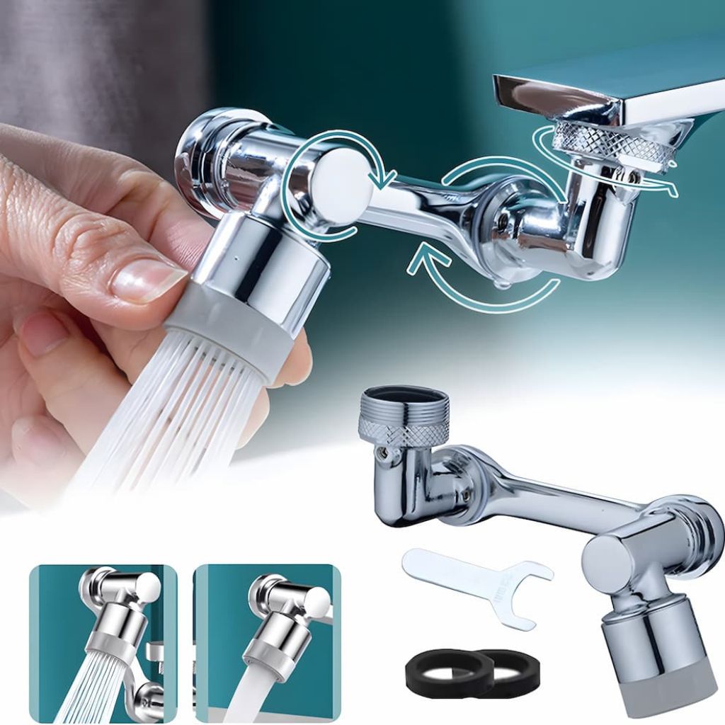 Barea™ - Universal 1080° Rotating Robot Faucet (50% Off) - Evesbury