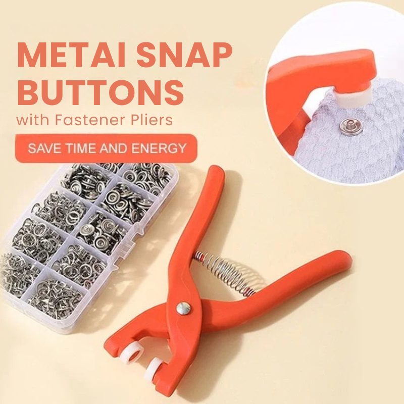 Fixora™ - DIY Snap Button Installation Kit (50% Off)