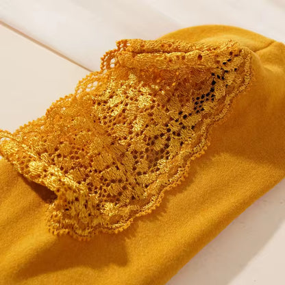 Feeluxe™ – Warm Lace Trim Anti-Slip Socks (1+2 Free)