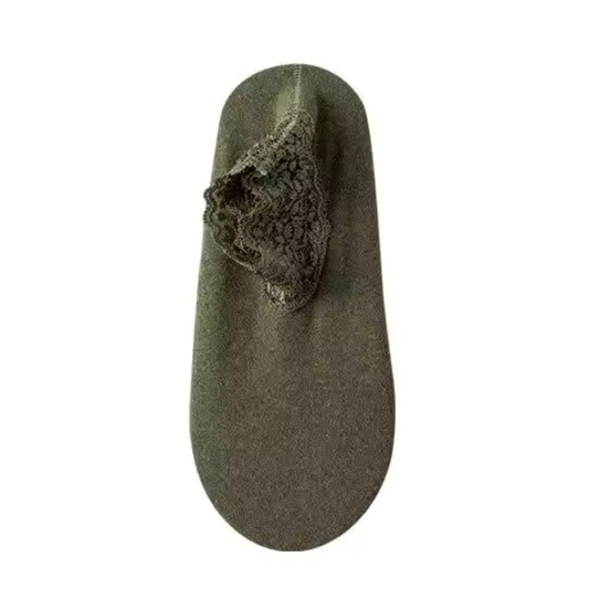 Feeluxe™ – Warm Lace Trim Anti-Slip Socks (1+2 Free)