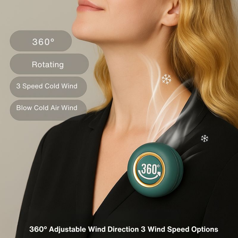 Airevo™ C920 - Portable Bladeless Fan for Quiet, Cool Air (50% Off)