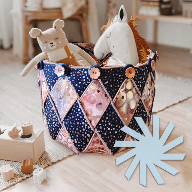 Artisyn™ - DIY Quilted Basket Kit for Crafters (55% Off)