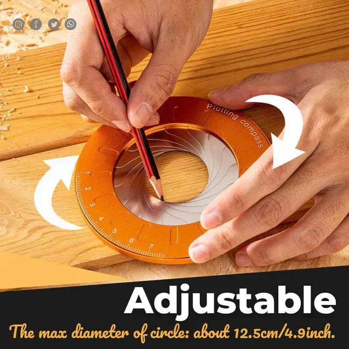 Artisyn™ - Adjustable Circle Drawing Tool (50% Off)