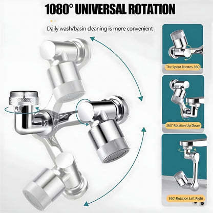 Barea™ - Universal 1080° Rotating Robot Faucet (50% Off) - Evesbury